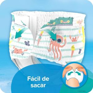 Miniatura 3 de 7 de Pañales De Agua Pampers Splashers Talle S x 12U