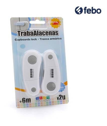 Imagen 2 de 5 de Traba Alacenas x 2u - Baby Innovation