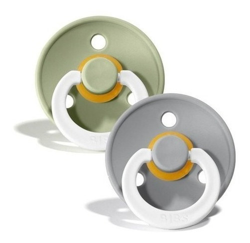 Imagen 1 de 1 de Chupetes Bibs Night Time Set X2 Unidades
