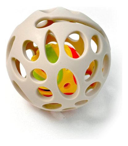 Imagen 1 de 1 de Nursimom Pelota Sonajero De Silicona