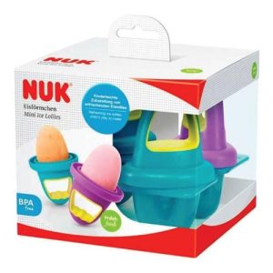 Miniatura 1 de 3 de Set 4 Moldes Para Helados Nuk Fresh Food Con Tapa Color Multicolor