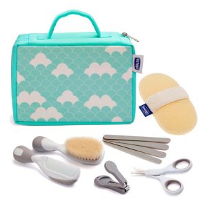 Miniatura 1 de 4 de Set De Cuidados Bebé Chicco 6 En 1 Color Verde Claro