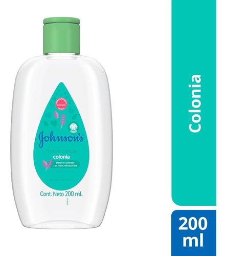 Imagen 1 de 5 de Colonia Johnson's Baby Fresca Caricia 200ml