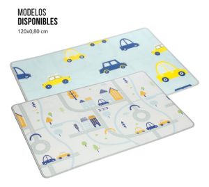 Miniatura 2 de 6 de Alfombra Antigolpes Bebe Enrrollable Facil Guardado 120x80cm