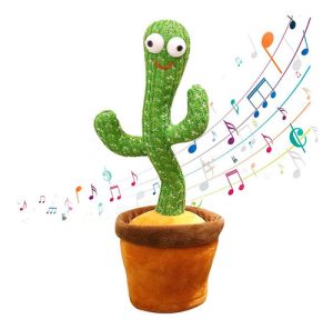 Miniatura 7 de 8 de Juguete  Cactus Bailarín Con Música Canta Baila Y Repite Voz