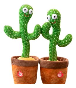 Miniatura 2 de 8 de Juguete  Cactus Bailarín Con Música Canta Baila Y Repite Voz