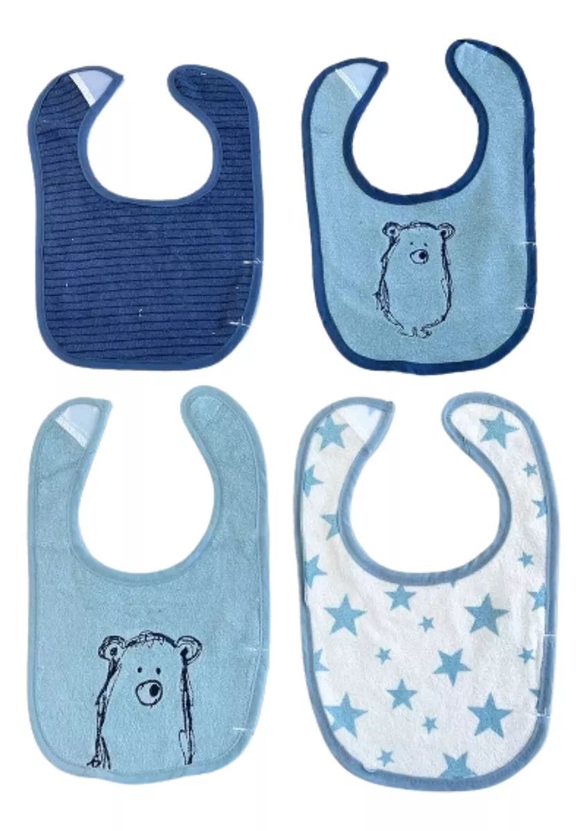 Set x 4 baberos Standard - Pocopiano