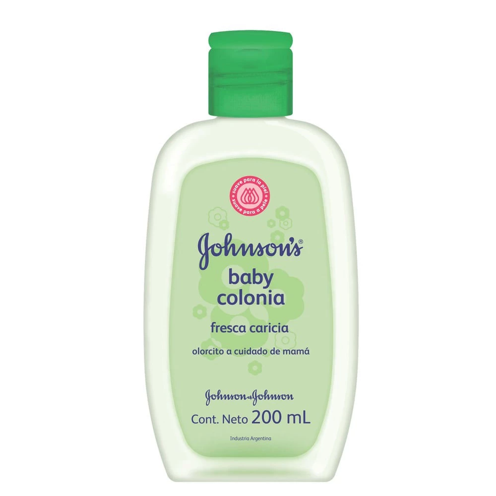 Imagen 4 de 5 de Colonia Johnson's Baby Fresca Caricia 200ml