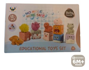 Miniatura 2 de 3 de Juego Didactico Para Bebes Con Animales Y Caritas Color Pastel Baby Favorite