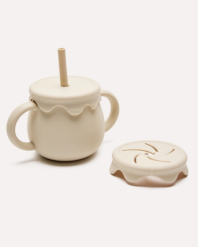 Taza Antiderrame De Silicona Multifunción Para Bebé