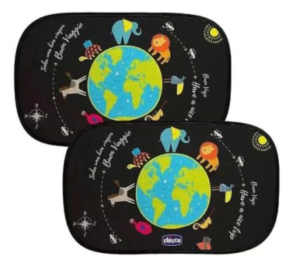 Imagen 2 de 6 de Parasoles Por Estatica Infantil Para Auto Pack X2 Chicco