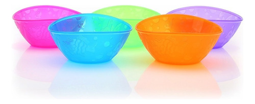 Imagen 8 de 10 de Bowls Apilables De Colores Para Bebés - Baby Innovation Color Multicolor Liso