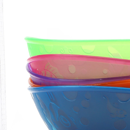 Imagen 5 de 10 de Bowls Apilables De Colores Para Bebés - Baby Innovation Color Multicolor Liso