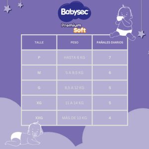 Miniatura 3 de 3 de Pañales Pants Babysec Premium XG x 22 unidades