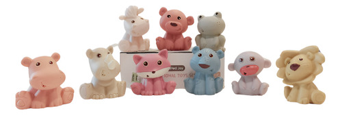 Imagen 2 de 4 de Set 9 Animalitos Surtidos Multicolor Baby Favorite