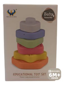 Miniatura 4 de 4 de Apilando Formas Geometricas 6 Piezas De Colores Y Formas