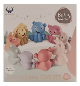 Miniatura 3 de 4 de Set 9 Animalitos Surtidos Multicolor Baby Favorite
