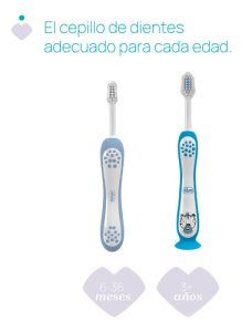 Miniatura 7 de 7 de Cepillo De Dientes Chicco De 3-6 Años Color Azul