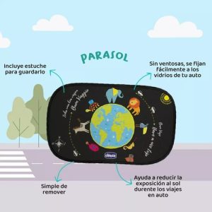 Miniatura 6 de 6 de Parasoles Por Estatica Infantil Para Auto Pack X2 Chicco