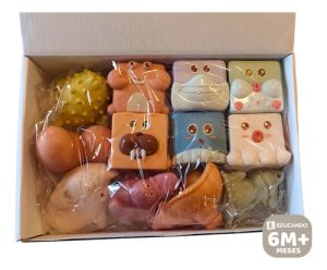 Miniatura 3 de 3 de Juego Didactico Para Bebes Con Animales Y Caritas Color Pastel Baby Favorite
