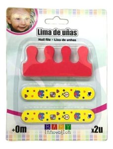 Miniatura 3 de 4 de Set 2 Lima De Uñas Para Bebes Y Separador De Dedos +0 Meses