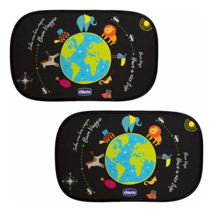 Imagen 1 de 6 de Parasoles Por Estatica Infantil Para Auto Pack X2 Chicco