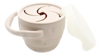 Imagen 1 de 1 de Taza De Bebes Para Snacks De Silicona Con Tapa