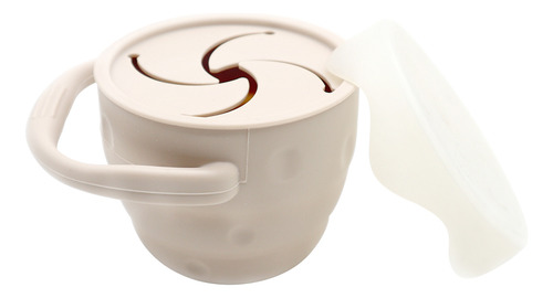 Imagen 1 de 1 de Taza De Bebes Para Snacks De Silicona Con Tapa