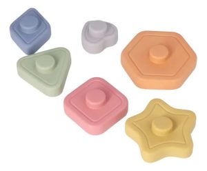 Miniatura 3 de 4 de Apilando Formas Geometricas 6 Piezas De Colores Y Formas