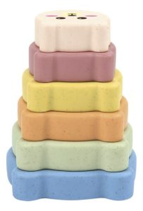 Miniatura 1 de 2 de Torre de animalitos 6 Formas Apilables Didacticos