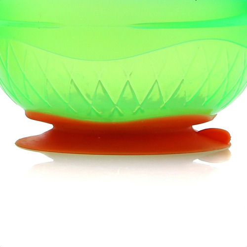 Imagen 4 de 12 de Bowl Con Sopapa Tamaño Pequeño -  Baby Innovation Color Verde