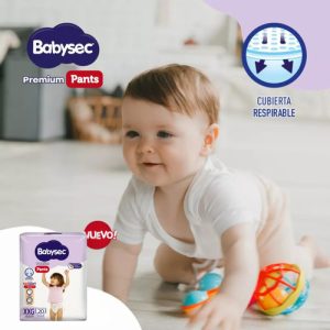 Miniatura 3 de 3 de Pañales Pants Babysec Premium XXG x 20 unidades