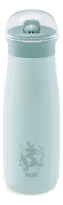 Miniatura 1 de 2 de Vaso Botella Infantil Mini-me Flip De Acero Inoxidable 500 Ml Verde - Nuk