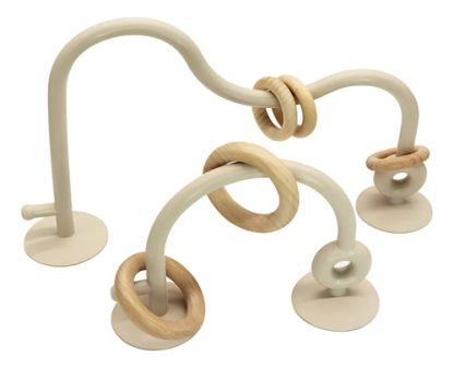Imagen 1 de 1 de Juguete Sensorial De Silicona Y Madera