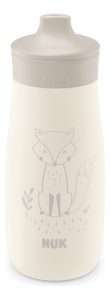 Miniatura 1 de 2 de Vaso Botella Mini-me Sip Acero Inox 300ml +9m Zorro Beige - Nuk