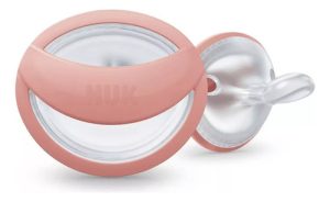 Miniatura 2 de 6 de set x2 Chupetes Nuk Mommyfeel Silicona 0-9M Rosa