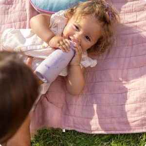 Miniatura 2 de 2 de Vaso Botella Infantil Mini-me Flip De Acero Inoxidable 500 Ml Rosa - Nuk