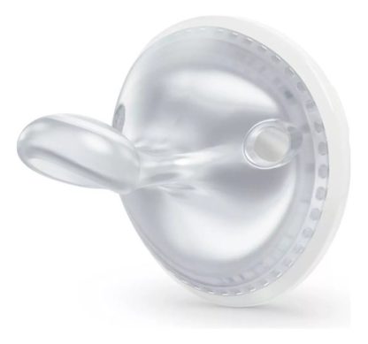 Imagen 3 de 5 de Set x2 Chupetes Nuk Mommyfeel Silicona 0-9M Azul