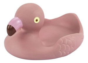Miniatura 2 de 2 de Set De 4 Flamencos Blandos Goma Para El Baño
