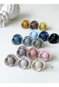 Miniatura 5 de 5 de Chupetes Bibs De Lux X2 Unidades Tetina Redonda De Silicona