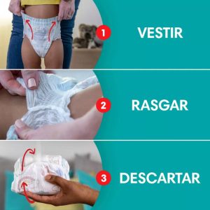 Miniatura 4 de 4 de Pañales Pampers Pants Confort Sec G 36 Uni