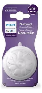 Miniatura 2 de 4 de Tetinas Philips Avent Natural Response +3m Flujo rápido x2