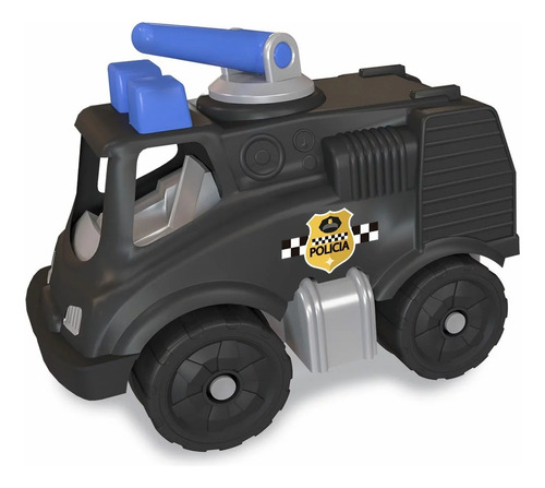 Imagen 1 de 3 de Bombero Policía Negro Mini Duravit