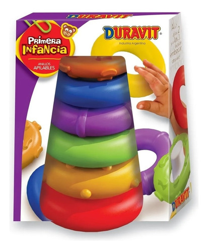 Imagen 3 de 3 de Anillo De Plástico Surtido 7 Unidades - Duravit