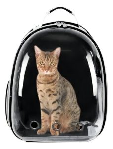 Miniatura 6 de 6 de Mochila Capsula Transportadora de Mascota Color Negro