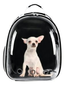 Miniatura 5 de 6 de Mochila Capsula Transportadora de Mascota Color Negro