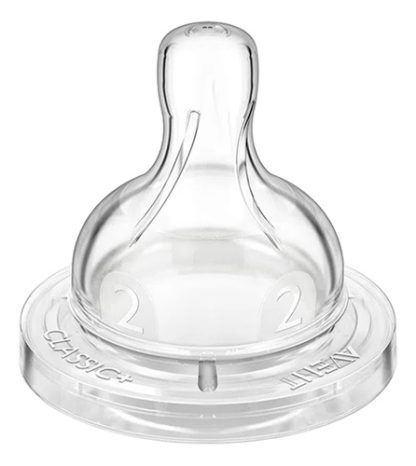 Imagen 1 de 3 de Tetina Avent Anticolic Refresh SCY762/01 +1M Flujo Lento