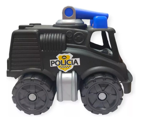 Imagen 2 de 3 de Bombero Policía Negro Mini Duravit