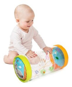 Miniatura 8 de 9 de Cilindro Inflable Multicolor Pelotas Con Sonidos Para Bebes