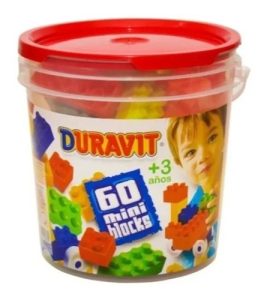 Miniatura 5 de 7 de Juego De Mini Bloques En Balde 60 Piezas - Duravit